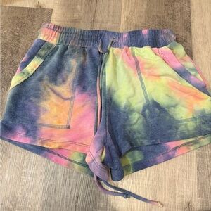 Vici‎ Multicolor Tie-Dye Athletic Shorts